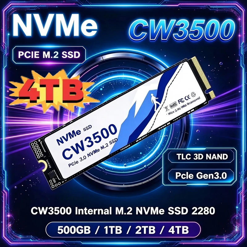 Ssd 500Gb - M.2 2280 NVMe SSD CW3500 PCIe