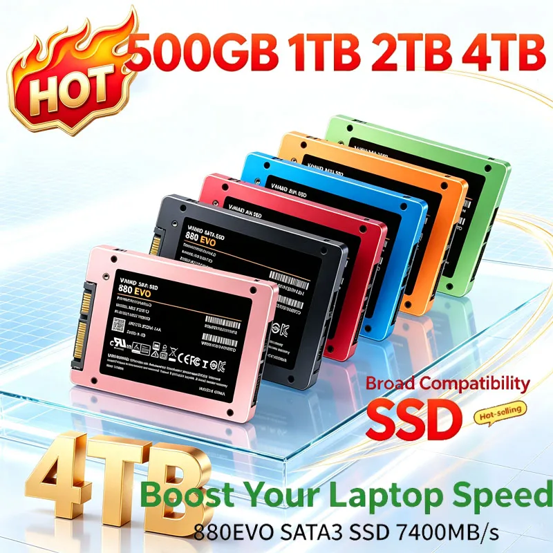 Ssd 1Tb - 1TB 2TB 4TB 13-Color SATA3 2.5