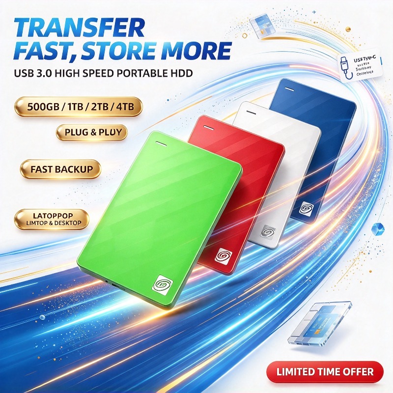 Ssd 500Gb - Brand New Portable External Hard Drive