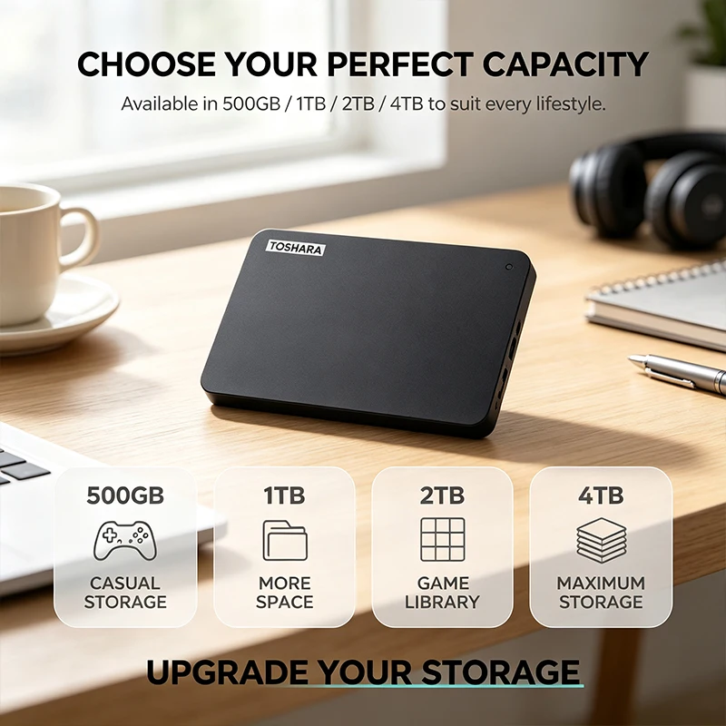 TOSHARA A3 Portable SSD  4TB 2 - đánh giá và giá Ssd 500Gb