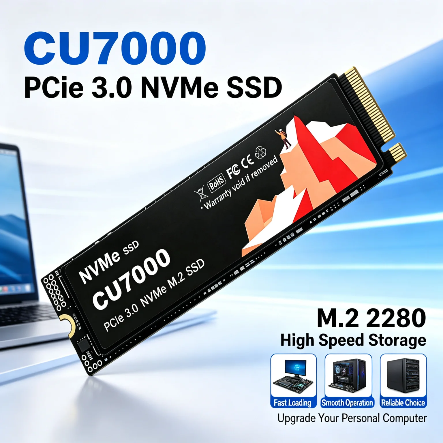 CU7000 SSD M.2 NVMe Internal S - đánh giá và giá Ssd 500Gb