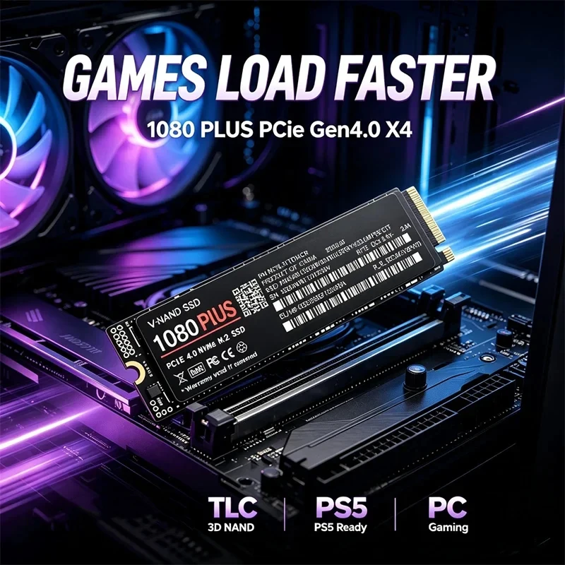 1080 PLUS M.2 2280 PCIe4.0 X4  - đánh giá và giá Ssd 500Gb