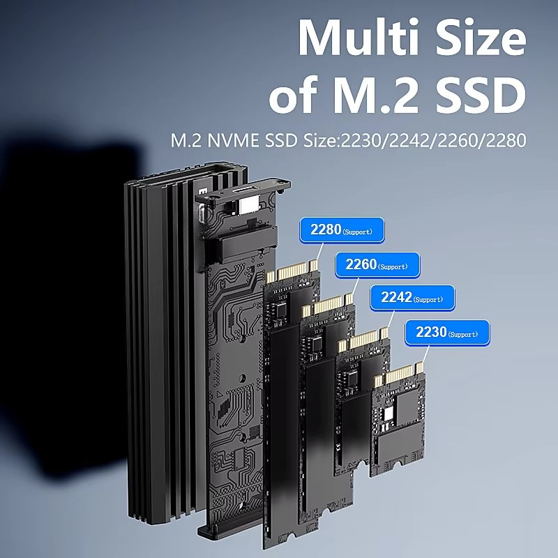 EE1 Aluminum M.2 NVME PCIE Ext - đánh giá và giá Nvme Ssd